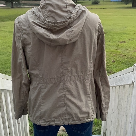 LOFT Green Utility Jacket Size SP Great Condition - Picture 5 of 9